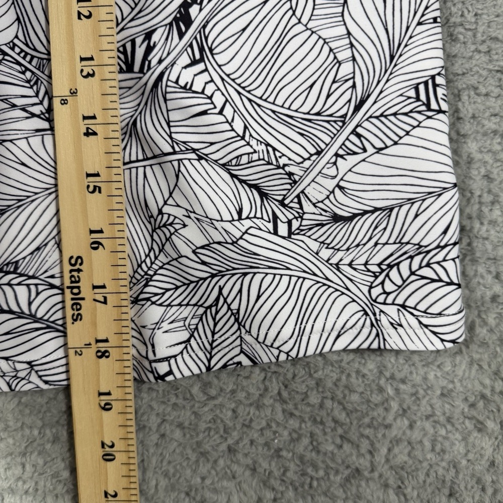 Moteepi Athletic Skirt Skort XL  Black White Longer Length Golf Tennis - Picture 4 of 6